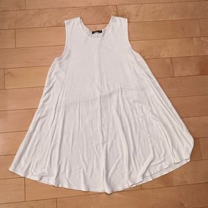 Brandy Melville white flowy dress